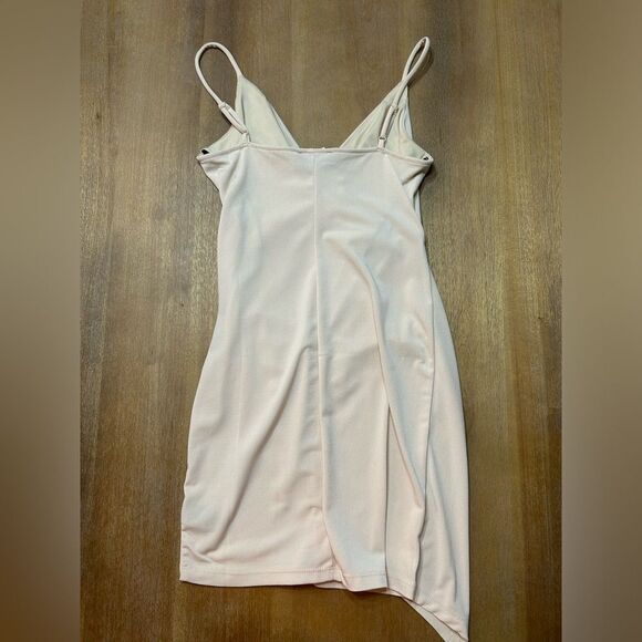 Cream, mini wrap dress. Never worn new with tags in perfect condition. - Picture 5 of 7